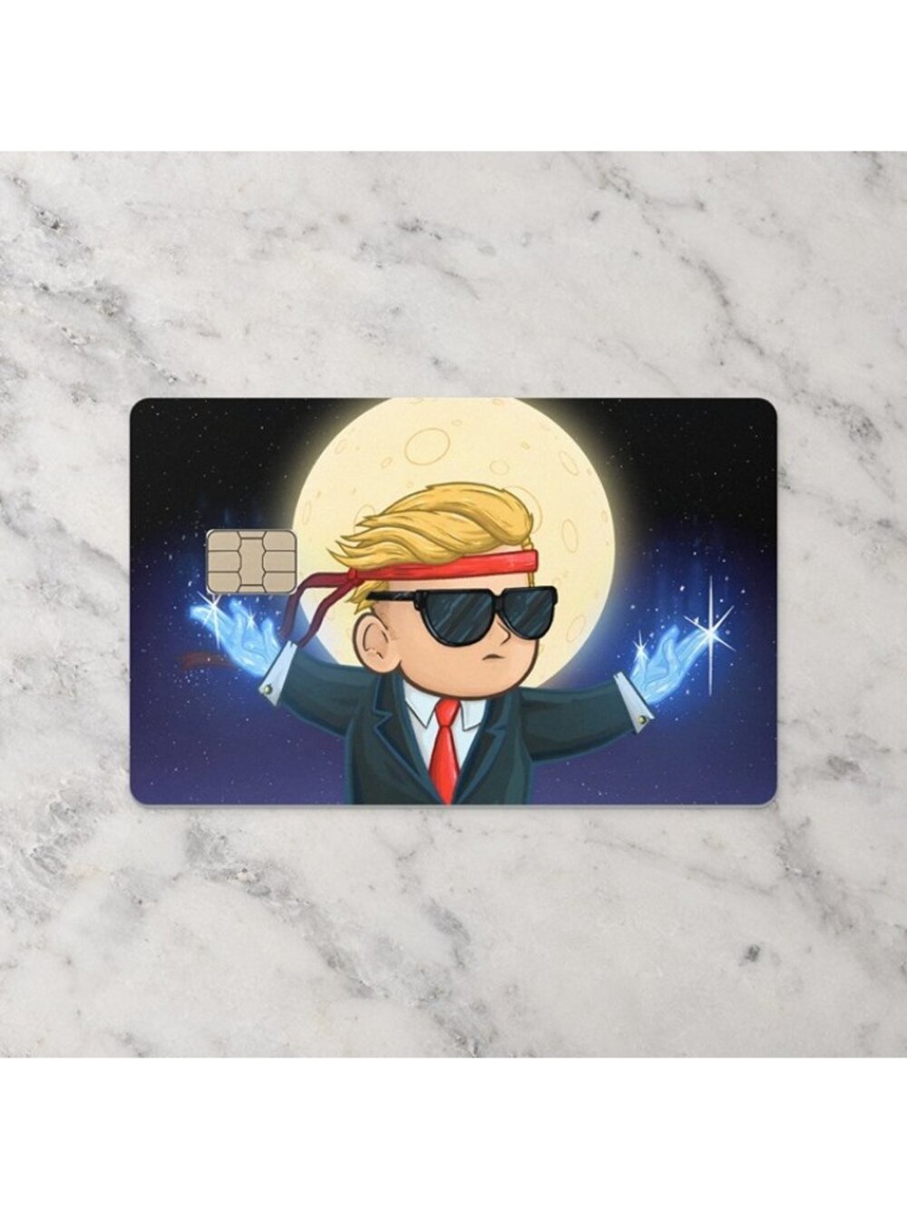 Custom Debit Card Skin Overlay Cartoon Character Wallstreetbets Diamond Hand